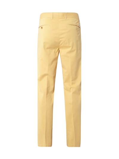 Brax Regular Fit Chino mit Kapok-Anteil Gelb 4