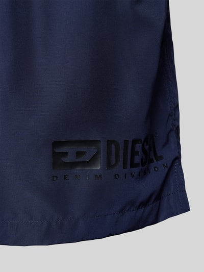 Diesel Zwembroek met labelprint, model 'KEN' Marineblauw - 2