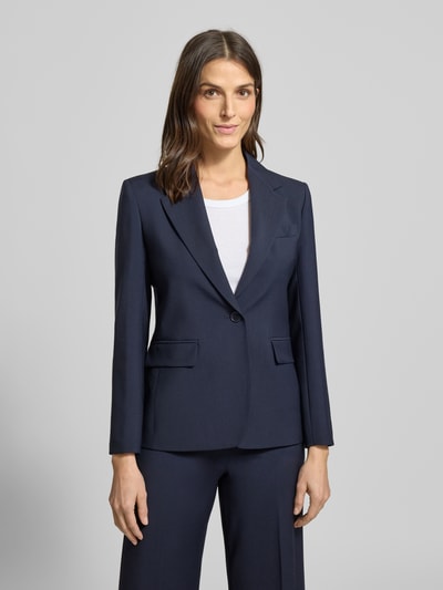 Weekend Max Mara Taillierter Blazer aus reiner Schurwolle Modell 'LAMINE' Marine 4