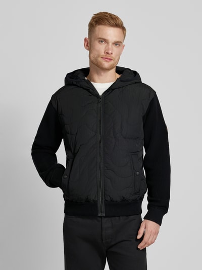 BOSS Orange Jacke mit Reißverschluss Modell 'Kalbero' Black 4