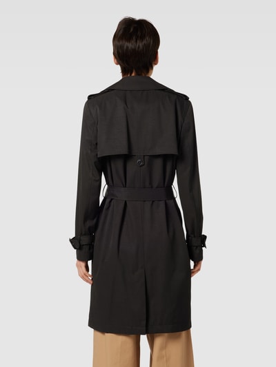 Christian Berg Woman Selection Trenchcoat met tailleriem Zwart - 5