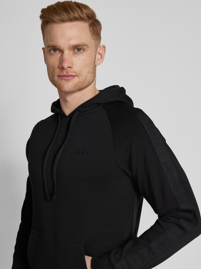 HUGO Hoodie mit Kapuze Black 3