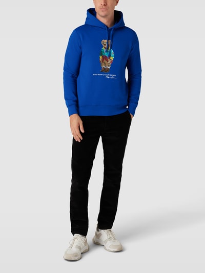 Polo Ralph Lauren Hoodie mit Motiv-Print Royal 1