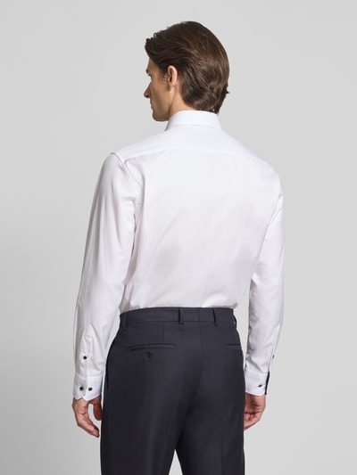 ETERNA Regular Fit Businesshemd aus Baumwolle mit Kentkragen Weiss 5