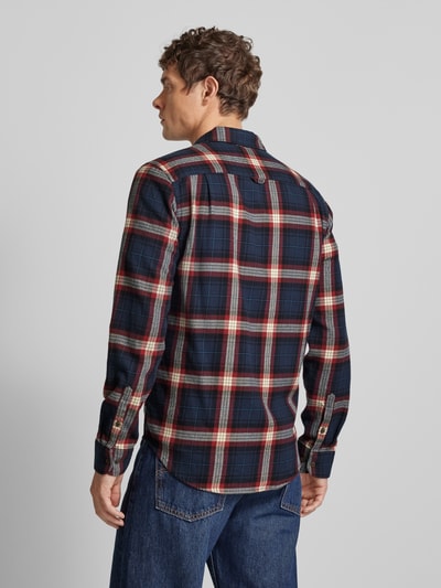 Superdry Koszula casualowa o kroju slim fit z naszywką z logo model ‘Lumberjack’ Ciemnoniebieski 5