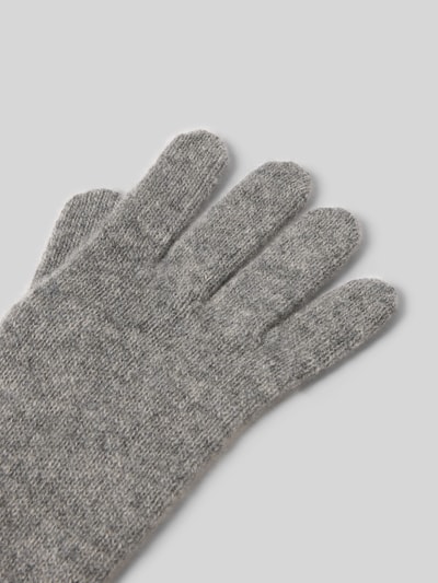 Fraas Kasjmier handschoenen met labelapplicatie Middengrijs - 3