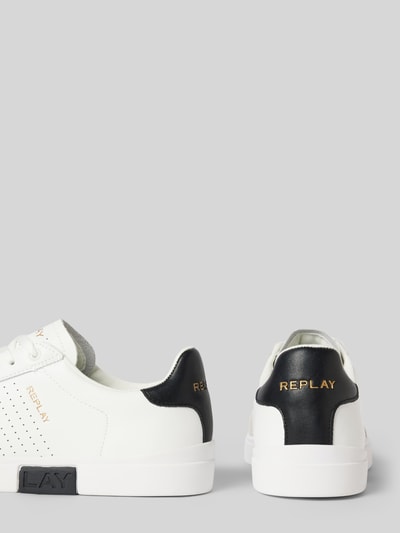 Replay Sneaker mit Label-Print Modell 'POLYS' Weiss 2