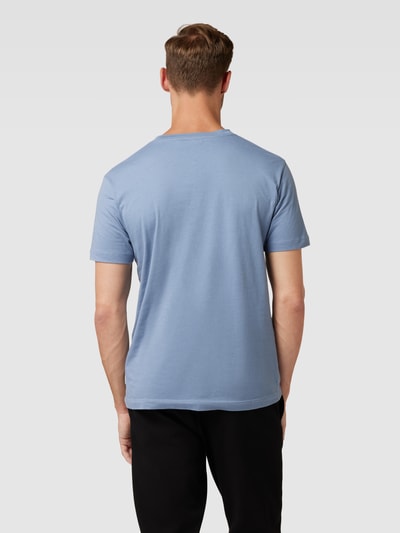 Tiger of Sweden T-Shirt mit Label-Detail Modell 'DILLAN' Rauchblau 5