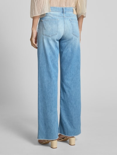 Cambio Jeansy o kroju relaxed fit z dodatkiem streczu model ‘TESS’ Jasnoniebieski 5