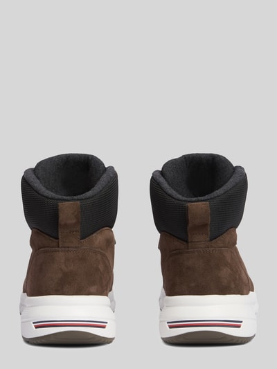 Tommy Hilfiger Boots aus echtem Rindsleder Dunkelbraun 5