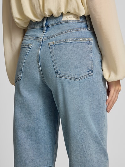 Garcia Barrel Fit Jeans aus Baumwoll-Mix Modell 'Chyla' Blau 3