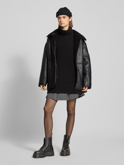 Marc O'Polo Denim Regular fit coltrui van katoenmix Zwart - 1