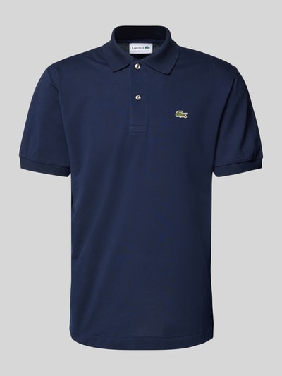 Lacoste Classic Fit Poloshirt mit Label-Badge Dunkelblau 1