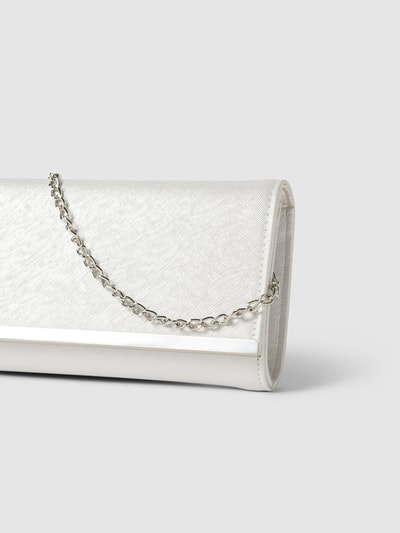 Jake*s Cocktail Clutch met glanzende look Offwhite - 3