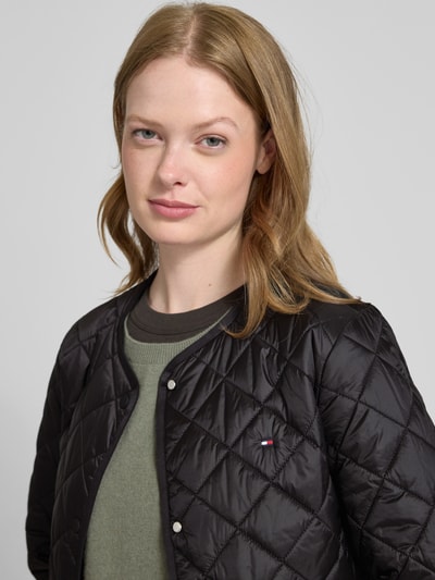 Tommy Hilfiger Regular Fit Steppjacke mit aufgesetzten Eingrifftaschen BLACK 3