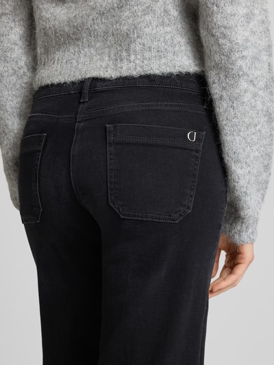 Cambio Jeans met steekzakken, model 'TESS' Zwart - 3