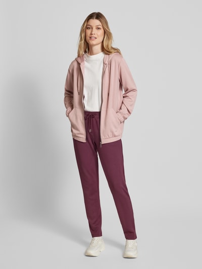 Soyaconcept Sweatjack met capuchon, model 'Banu' Rosé - 1