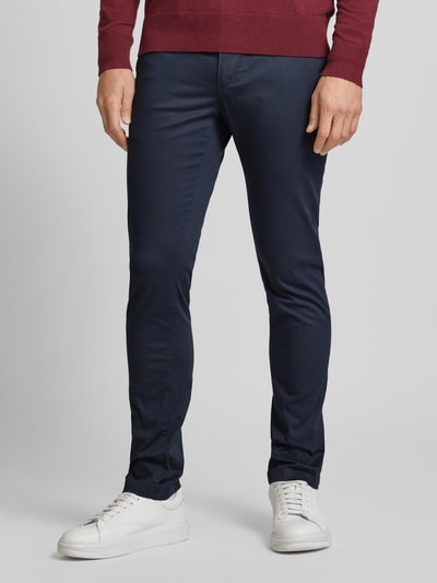 Tommy Hilfiger Slim Fit Chino mit Knopf- und Reißverschluss Modell 'BLEECKER' Marine 4