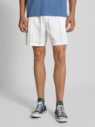 Tommy Jeans Regular Fit Shorts mit Allover-Muster Offwhite 4