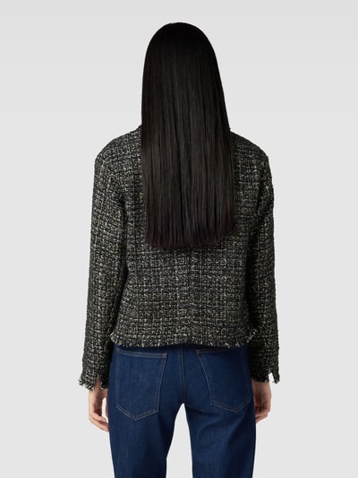 WHITE LABEL Blazer mit Strukturmuster Black 5