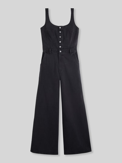 Levi's® Regular fit jumpsuit van puur katoen model 'AUDRA SEAMED JUMPSUIT' Zwart - 2