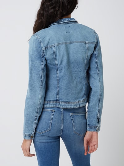 Only Jeansjacke mit Stretch-Anteil Modell 'Westa' Hellblau 5