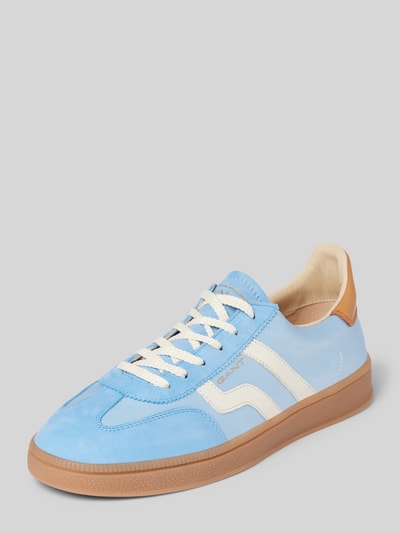 Gant Sneakers met labelprint, model 'Cuzima' Lichtblauw - 1