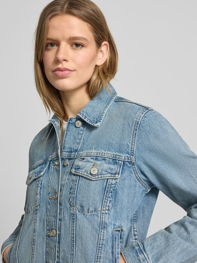 Tommy Jeans regular fit jeansjack van puur katoen model 'CLASSIC TRUCKER EXT BJ801' Jeansblauw - 3