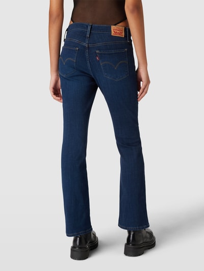 Levi's® 300 Bootcut jeans in effen design, model '315™' Marineblauw - 5