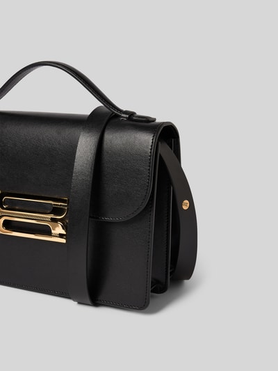 Victoria Beckham Shoulder Bag aus echtem Leder Black 3