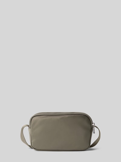 Produktfoto, Handtasche mit Label-Detail Modell 'verbier play 1.0 avy' von BOGNER in Olivgrün mit glatter Textur, Reißverschluss und Schulterriemen