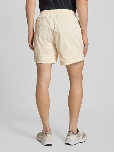 BLKVIS Relaxed fit korte broek met ritszakken Offwhite - 5