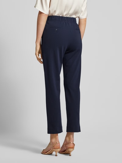 Weekend Max Mara Regular Fit Stoffhose mit elastischem Bund Modell 'ELFO' Marine 5