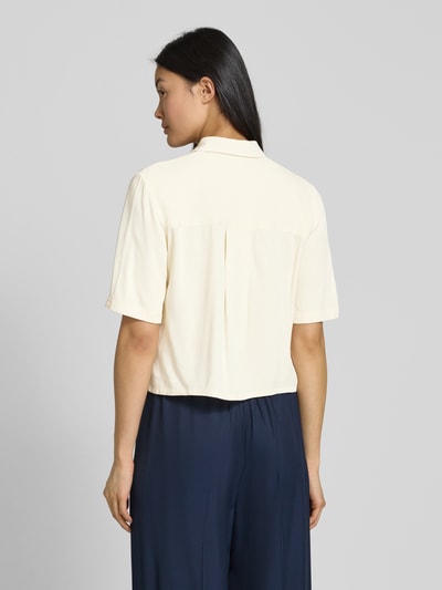 Jake*s Studio Woman Regular Fit Hemdbluse mit 1/2-Arm Ecru 5