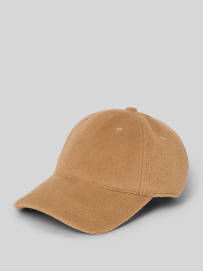 Jake*s Casual Baseballpet met wol Hazelnoot - 1