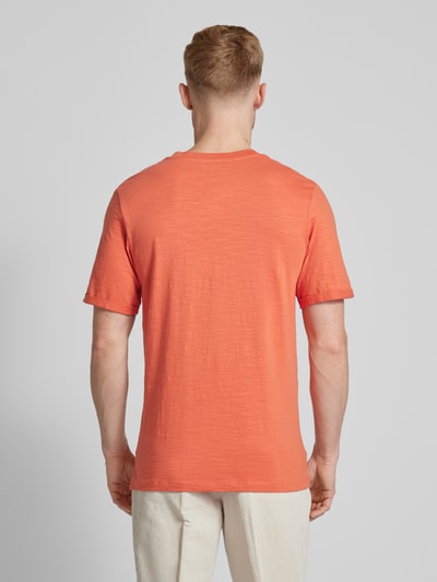 Jack & Jones Premium T-shirt z detalem z logo model ‘BLATROPIC’ Morelowy 5