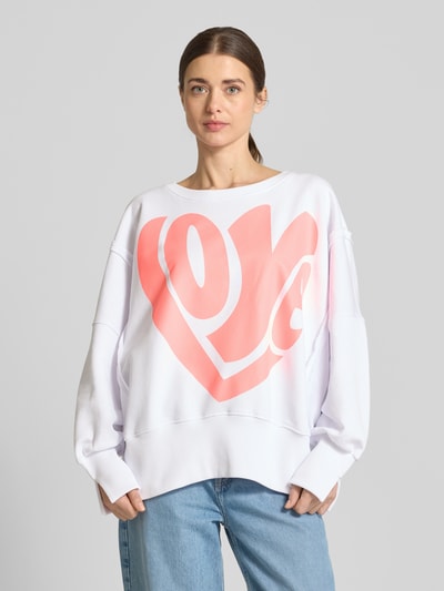 miss goodlife Sweatshirt mit Statement-Print Hellrosa 4