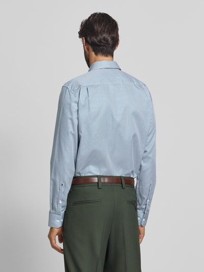 SEIDENSTICKER REGULAR FIT Koszula biznesowa o kroju regular fit z listwą guzikową Petrol 5