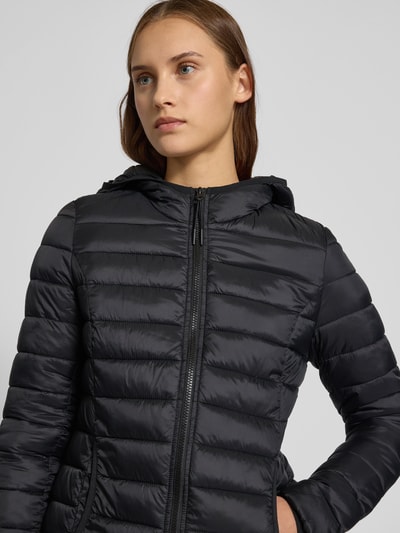 Review Gewatteerd jack met capuchon Zwart - 3