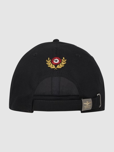 Aeronautica Militare Cap mit Logo Black 2