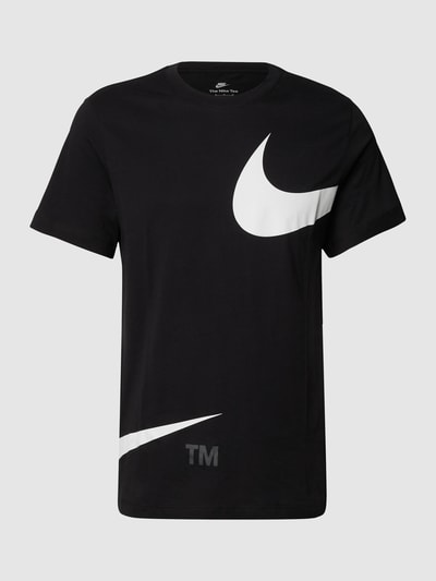 Nike T-Shirt mit Label-Print Black 2