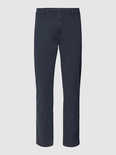 Levi's® Spodnie materiałowe o kroju tapered fit z wpuszczanymi kieszeniami w stylu francuskim Granatowy 2