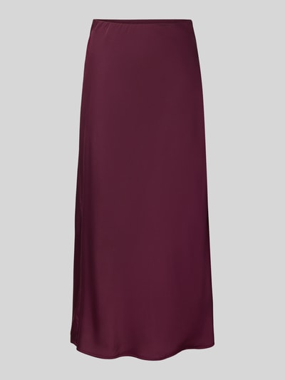 Only Knielanger Rock mit Allover-Muster Modell 'CHIGO' Bordeaux 2