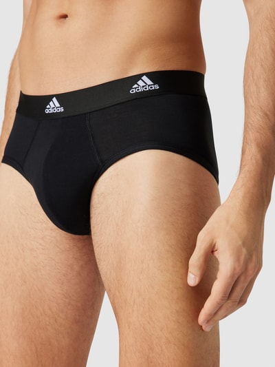 ADIDAS SPORTSWEAR Trunks mit Label-Schriftzug im 3er-Pack Black 3