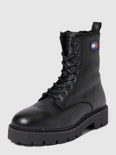 Tommy Jeans Buty z aplikacją z logo model ‘LACE UP WARM LINED BOOT’ Czarny 2