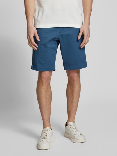 Tommy Hilfiger Regular Fit Shorts mit Gürtelschlaufen Modell 'HARLEM SHORT 1985' Ocean 4