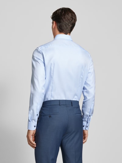 Jake*s Slim Fit Business-Hemd mit Kentkragen Bleu 5