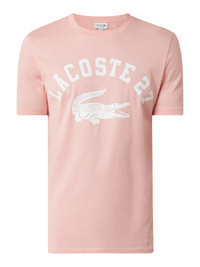 Lacoste Regular Fit T-Shirt mit Logo  Rose 2