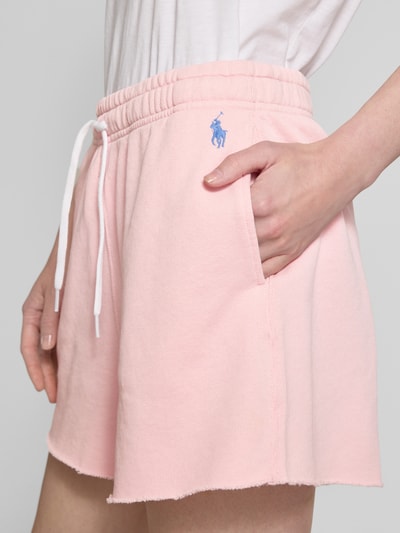 Polo Ralph Lauren Shorts mit elastischem Bund und Tunnelzug Rosa 3