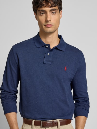 Polo Ralph Lauren Poloshirt met korte knoopsluiting Donkerblauw - 3